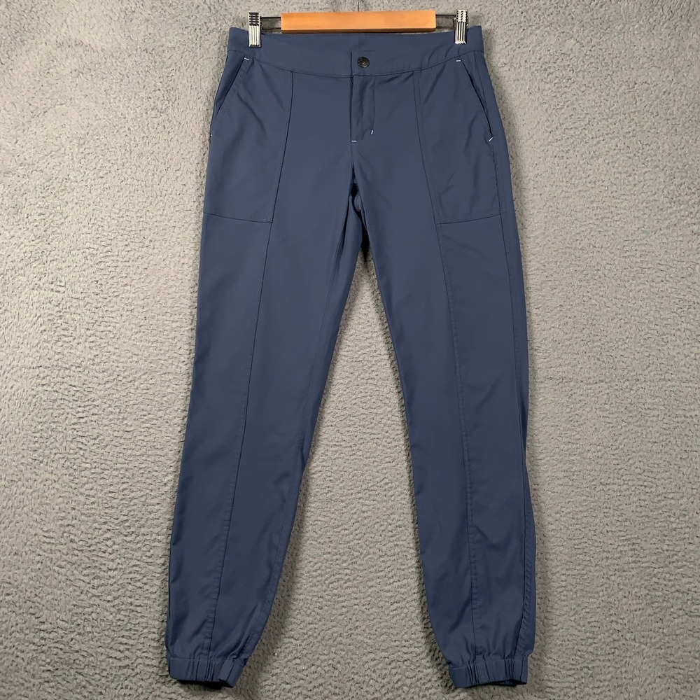 Stio Coburn Jogger Pants Womens 6 Blue Outdoor Hiking Activewear Stretch Utility